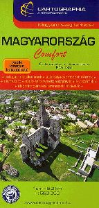 Magyarország comfort térkép (1:520 000)