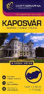 Kaposvár 1 : 17 000 - Várostérkép