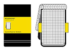 Moleskine riporternotesz (kockás, nagy méretű, keménytáblás)