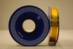 Díszszalag tekercs, 50m, arany