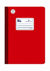 Flexbook vonalas füzet - piros (17x24 cm)