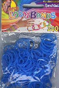 Gumikarika - neonkék (200 db)