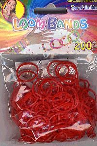 Gumikarika - piros (200 db)