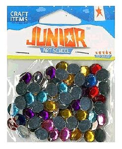 Junior hobbikellék - ovális cirkonok (80 db)