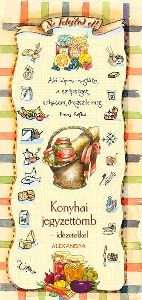 Konyhai jegyzettömb - idézetekkel (citromsárga)