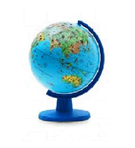 Földgömb - Szafari - 16 cm