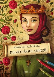 Királylányos színező