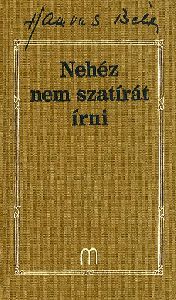 Nehéz nem szatírát írni