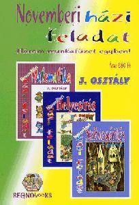 Novemberi házi feladat 3. osztály - Három munkafüzet egyben!