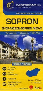 Sopron 1 : 12 500 - Várostérkép