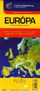 Európa / Europe 1 : 3 750 000 - Autótérkép