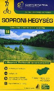 Soproni-hegység 1 : 40 000 - Turistatérkép