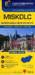 Miskolc 1 : 17 000 - Várostérkép