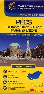 Pécs 1 : 20 000 - Várostérkép