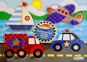 4 darabos fa puzzle - Járművek