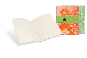 Moleskine füzetcsomag (sima, XL méretű, puhatáblás, virág fantázia, 2 darab/csomag)