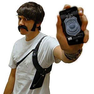 Titkos ügynök telefontartó