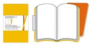 Moleskine Volant aranysárga jegyzetfüzetek (sima, extra kicsi, puhatáblás, 2 darab/csomag)