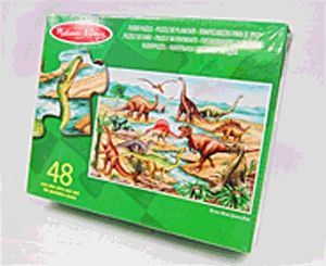 Padlópuzzle - Dinoszauruszok