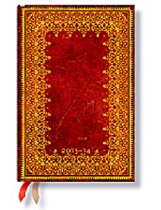 Foiled 2013-14-es 18 hónapos heti határidőnapló (vízszintes elrendezésű, mini)