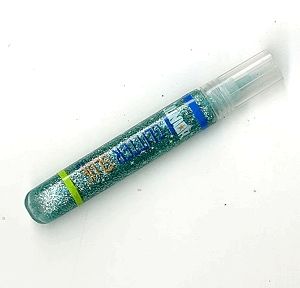 Junior csillámos ragasztó - világos zöld