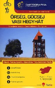 Őrség, Göcsej, Vasi Hegyhát 1 : 100 000 - Turistatérkép + A hármashatár turistakalauza