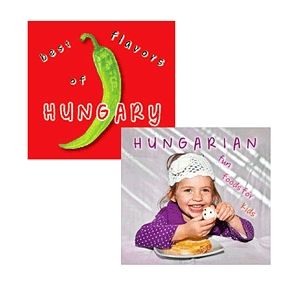 Best Flavors of Hungary + Hungarian Fun Foods for Kids könyvcsomag
