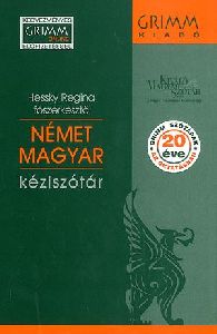 Német-magyar kéziszótár