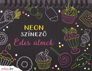 Neon színező - Édes álmok