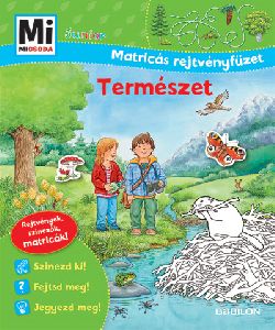 Természet - matricás rejtvényfüzet